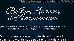 French Stepmom Doggystyle in Anniversary Audio Porn