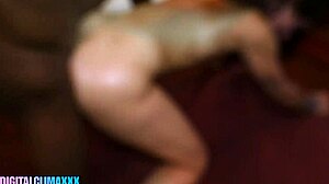 Milfka s velkým zadkem April Olsen tvrdě vrtána obrovským BBC