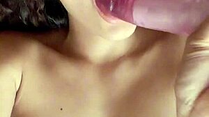 tight little 18+ pussy stretches around big dildo