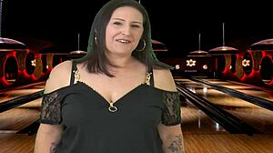 Bowling With Step-Son Nicholas Turns Into Wild Sucking Fun!