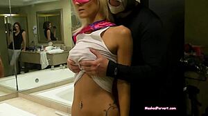 I Got Masked And Oiled For Olivia Blu's Cumshot