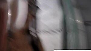 Marica, why tease in sexy lingerie by the mirror?