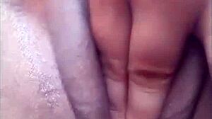 My heart pounds for that Latina whore's tight pussy and big tits in action.