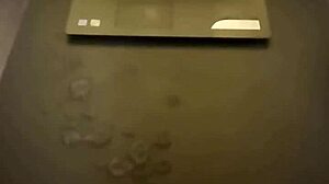 Massive cumshot erupts from huge cock