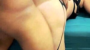 my wife gets so hot wearing sexy lingerie, turning our night into passionate bdsm play