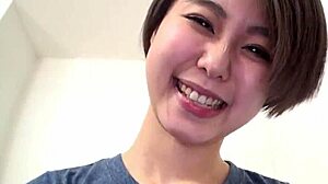 Japanese Amateur Mana Imori Convinced For Intimate Play Scene