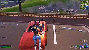 لعب فورتنايت مع تراجيندر مزدوج الجنس في نيك كلبي ساخن