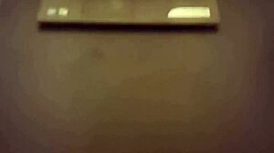 Massive cumshot erupts from huge cock