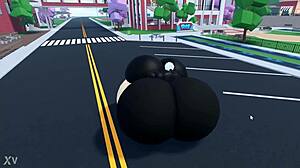 intensely shaking my thicc avatar's huge ass for you