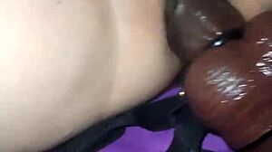 huge toy stretched my ass wide