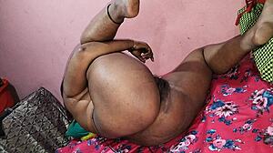 chubby stepsister pisses doggystyle showing her big charms