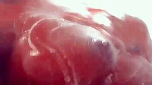 Soapy Tits on Natural Ebony Beauty - Oh My God, What a Sight to See!