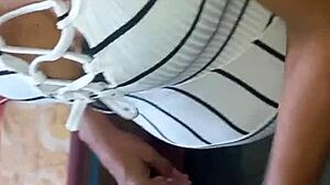 Homemade Latina vecina with tight pussy drilled hard in California