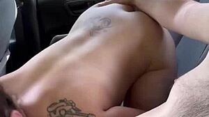 uhh, big booty hooker rides me reverse cowgirl... takes cum in mouth!