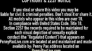 Penny Pax craves cock in stockings with intense cumshot