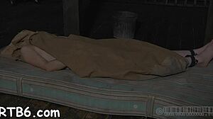 Hot Serf Gives Oral Stimulation