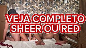 surubao no motel with skinny amateurs in wild orgy