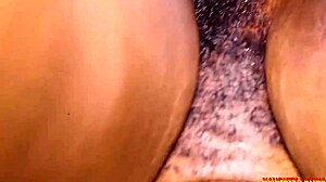 Utro kone banker hardt i delt seng-fetisj