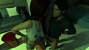 Emily's descent into shaved pussy fetish