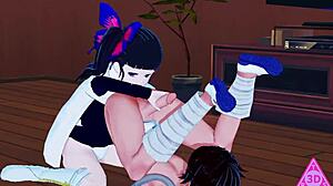 Tanjiro and Kanao Share Emotional Intimacy