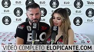 Watch Elo podcast sucking Veve Valencia's big tits.