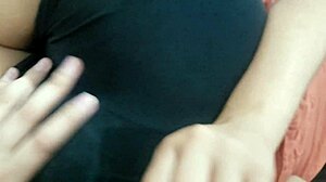 Giving massage to bestie in tiny shorts