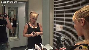 sabrina moon chilena spitting on dildo during blowjob?