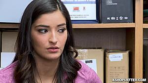 shoplyfter emily willis takes a hard cock deep in her mouth