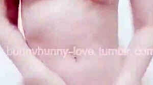 Taiwanese Bunny Slut Lulu Dances with Pierced Tits and Pussy Exposed