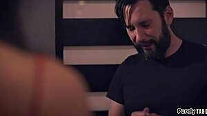 Big Tit Brunette Uncovers Creeper’s Dirty Secret