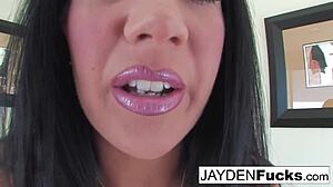 Jayden Jaymes Goes Interracial with Sean Michaels Hardcore