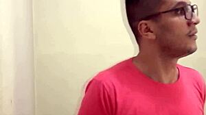 Skinny Latina Banged After Being Caught Masturbating