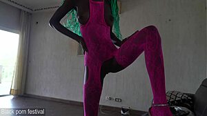 My dick deep in wet black pussy