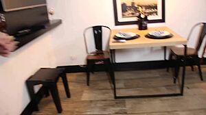 cleo cadillac drools in my mouth while husband watches