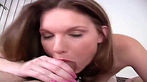 Devlyn Lace swallows deep, so hot! 😍