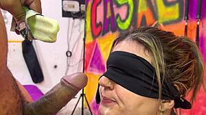 my best friend tricked me into tasting his cock with cold cum