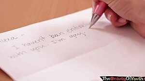 Pretty teen lesbian REVEALS her CRUSH