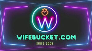 Wifebucket homemade clip shows wife riding and bending for doggystyle