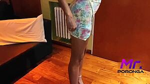 bellanita says, 'my first casting with mr. poronga's big cock for oral and bent over hardcore'