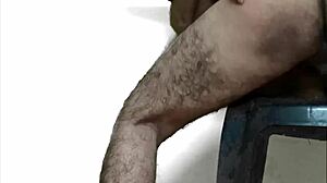 Black Indian Maid Moans Loudly During Creampie Session with Master