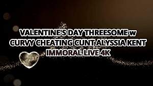 Dean Van Damme Bangs Alyssia's Cheating Cunt on Valentine's Day