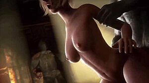 ashley strips in resident evil solo dance