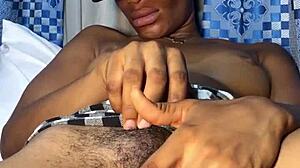 Juicy pussy craves strong black dick