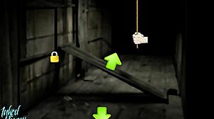 Let's play with Inked Ravens' shaved pussy and big tits in preview.