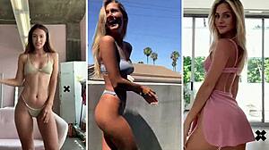 Why tease in Boutinela bikini compilation?