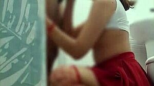 Yo, my Mexican stepsis sneaks her teacher in for hot action! 🔥