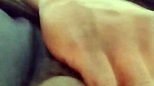 Bold Fantasy of Girlfriend Wife in Garage with Wet Masturbation and Cum