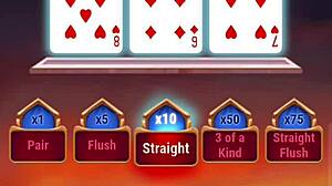 Indian couple plays spicy bedroom game