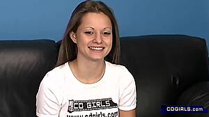 Is this teen's first vibrator hot?