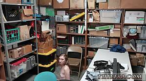 evil angel suspect gives sloppy blowjob with no choice